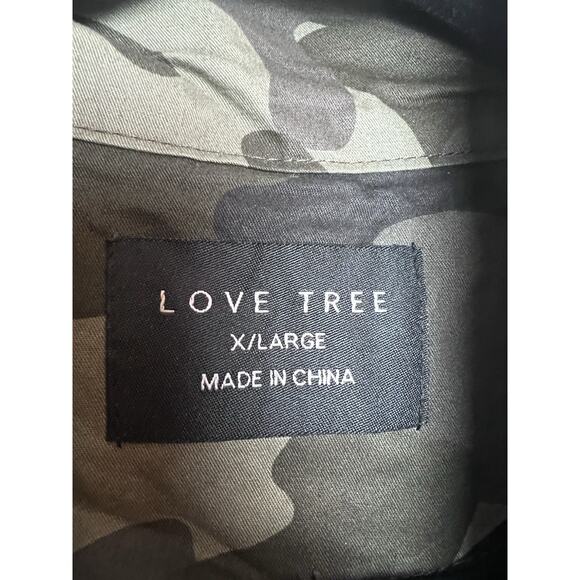 Love Tree Women's Camo Utility Vest Size Full Zip Snap Cargo Pockets - Picture 6 of 8